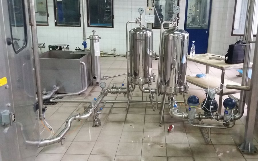 Water filtration line